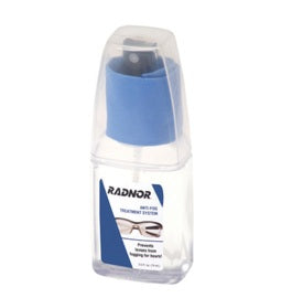 RADNOR™ Clear/Blue/White Anti-Fog Treatment (2.5 oz Bottle with Cloth) | RAD64051467