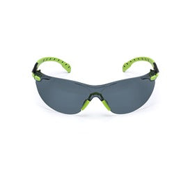 3M™ Solus™ Black and Green Safety Goggle With Gray Anti-Scratch/Anti-Fog Lens | 3MRS1202SGAF