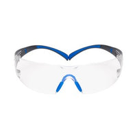 3M™ SecureFit™ Blue Protective Eyewear With Clear Anti-Scratch/Anti-Fog Lens | 3MRSF401SGAF-BLU