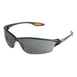 Crews Law® 2 Gray Safety Glasses With Gray Anti-Scratch Lens | CRELW212