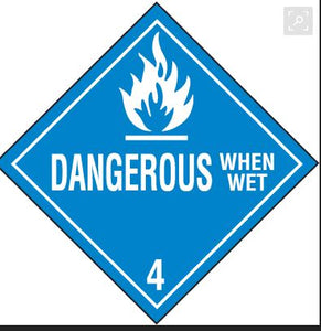 Hazardous Material Markings DOT Placard | DOT-967