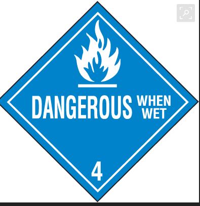 Hazardous Material Markings DOT Placard | DOT-967