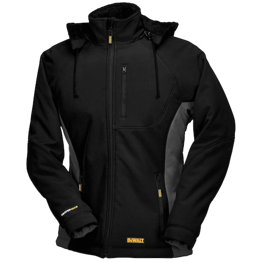 WOMEN'S HEATED SOFT SHELL COAT KITTED-XS