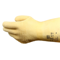 EDGE® Gloves, 16-312, Size 10, Grey/Yellow | 012-16-312-10