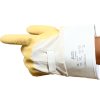 EDGE® Gloves, 16-347, Size 10, Grey/Yellow | 012-16-347-10