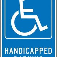 Federal Parking Sign: Handicapped (Symbol)