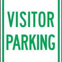 Traffic Sign: Visitor Parking