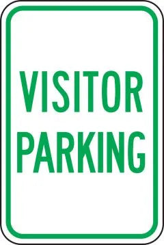 Traffic Sign: Visitor Parking