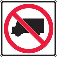 R5-2 - No Trucks Symbol Signs