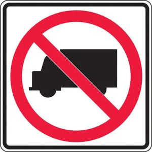 R5-2 - No Trucks Symbol Signs