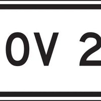 R3-5cP - HOV 2+ Signs