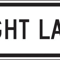 R3-5fP - Right Lane Signs