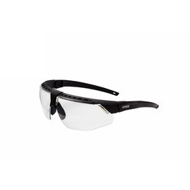 Uvex Avatar™ Black Safety Glasses With Clear Hardcoat Anti-Scratch Lens | HONS2850