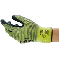 11-510 Nitrile Palm Coated Gloves, Size 9, Yellow/Black | 11-510-9