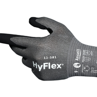11-581 Light-Duty Nitrile Palm-Coated Gloves, Size 9 | 012-11581-090