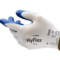 11-900 NBR Gloves, 19, Blue/White | 012-11-900-9