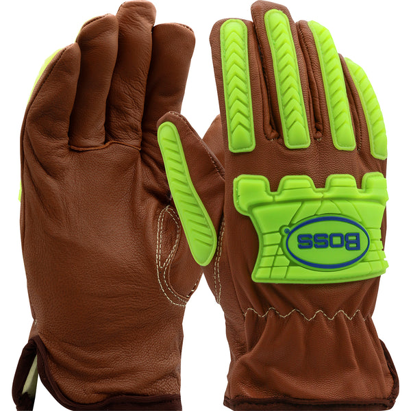 AR Top Grain Goatskin Leather Drivers Glove - X-Large