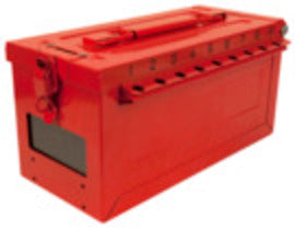Portable Group Lock Boxwith Key Window