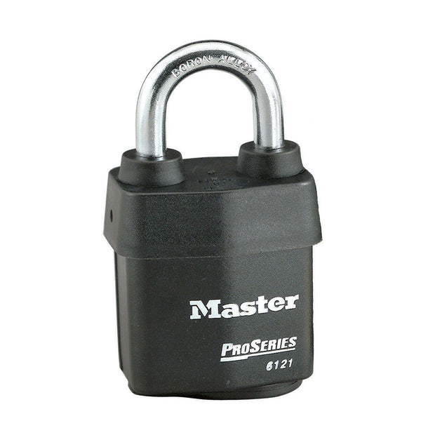 Weather Tough Padlocks, 5/16 in Diam., 1 1/8 in L X 7/8 in W
