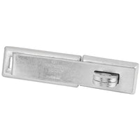 Straight Bar Hasp, 1-5/8 in W x 7-1/4 in L, Silver