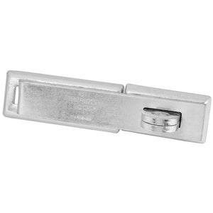 Straight Bar Hasp, 1-5/8 in W x 7-1/4 in L, Silver
