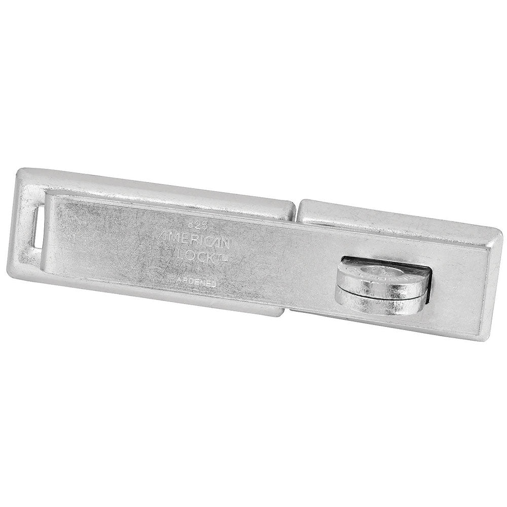 Straight Bar Hasp, 1-5/8 in W x 7-1/4 in L, Silver
