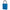 Blue Anodized Aluminum Safety Padlock, 1-1/2in (38mm) Wide with 1in (25mm) Tall Shackle