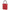 Solid Aluminum Padlocks, 1/4 in Dia, 1 in L X 3/4 in W, Red