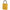 Yellow Anodized Aluminum Safety Padlock, 1-1/2in (38mm) Wide with 1in (25mm) Tall Shackle