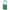 Green Anodized Aluminum Safety Padlock, 1-1/2in (38mm) Wide with 1-1/2in (38mm) Tall Shackle