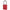 Solid Aluminum Padlock, 1/4 in dia, 1-1/2 in L x 3/4 in W, Red