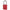 Red Anodized Aluminum Safety Padlock, 1-1/2in (38mm) Wide with 1-1/2in (38mm) Tall Shackle
