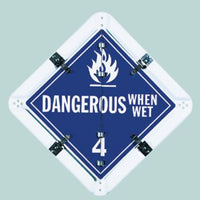 Standard Legend White Frame Flip Placard: 15-Legend