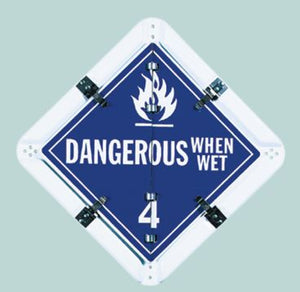 Standard Legend White Frame Flip Placard: 15-Legend