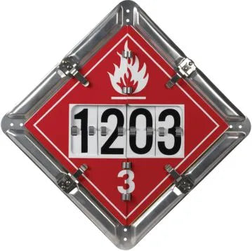 Digit Unpainted Frame Flip Placard: 2-Legends