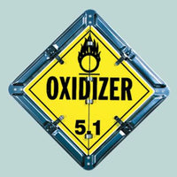 Standard Legend Unpainted Frame Flip Placard: 8-Legend