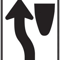 R4-8 - Keep Left (Symbol) Signs