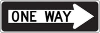 R6-1R - One Way Right Arrow Signs