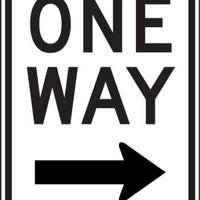 R6-2R - One Way Right Arrow