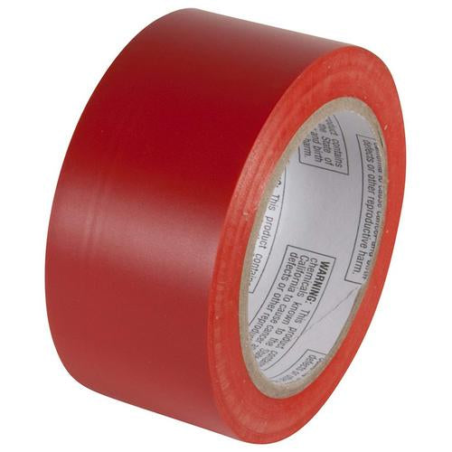 Safety Red Aisle Tape (2