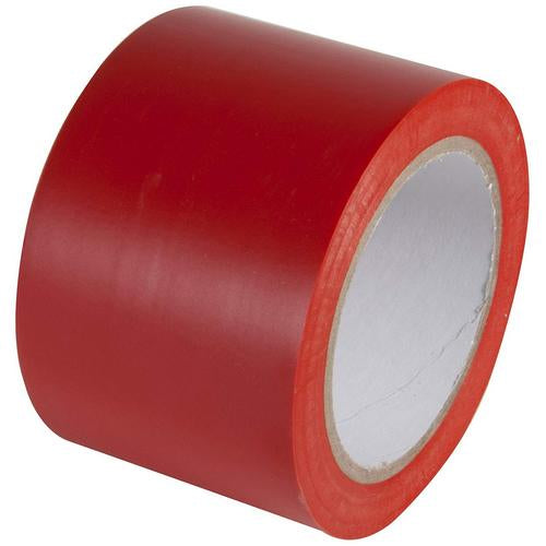 Safety Red Aisle Tape (3