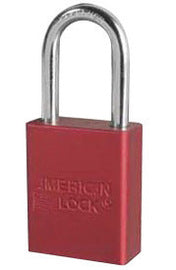 Red Safety Lcok-Out Padlock Keyed Diffe