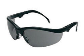 Crews Klondike® Plus Black Safety Glasses With Gray Anti-Fog/Anti-Scratch Lens | CREKD312AF