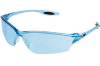 Crews Law® 2 Blue Safety Glasses With Blue Anti-Scratch Lens | CRELW213