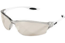 Crews Law® 2 Clear Safety Glasses With Clear Anti-Fog/Anti-Scratch/Indoor/Outdoor Lens | CRELW219