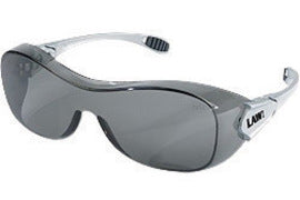 Crews Law® Gray Safety Glasses With Gray Anti-Fog/Anti-Scratch Lens | CREOG112AF