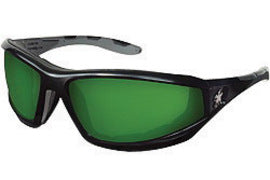 Crews Reaper™ Black Safety Glasses With Shade 2 Anti-Scratch Lens | CRERP2120