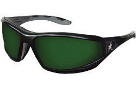 Crews Reaper™ Black Safety Glasses With Shade 5 Anti-Scratch Lens | CRERP2150