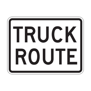 R14-1 - Truck Route Signs