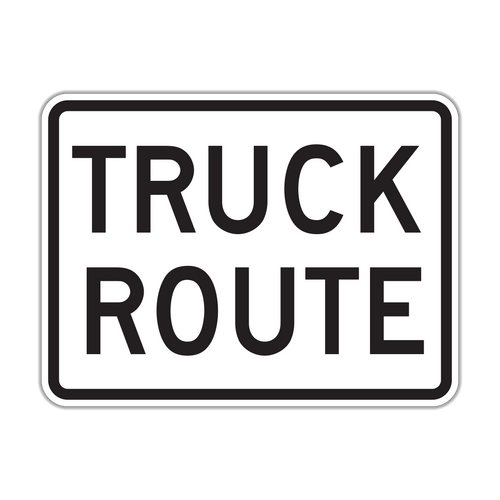 R14-1 - Truck Route Signs
